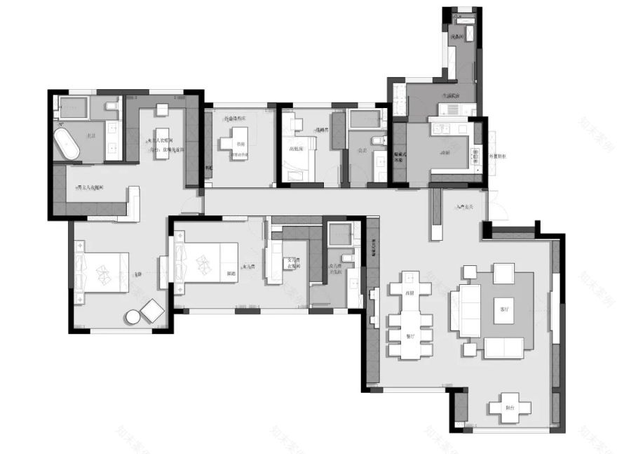 华润金悦湾私宅设计丨中国成都丨成都枫耘装饰设计-36