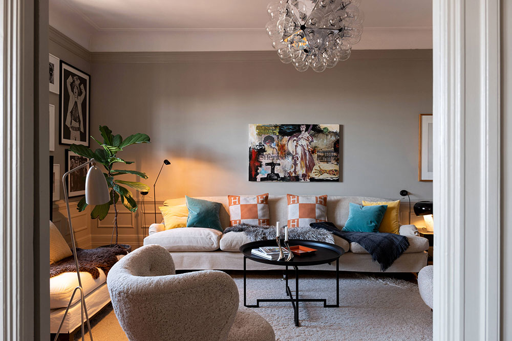 瑞典风情公寓 | 细节装饰展现温馨舒适-12