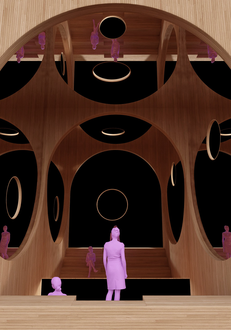 视错觉魔幻空间 & 北京鸿坤艺术活动中心 / 槃达建筑-46