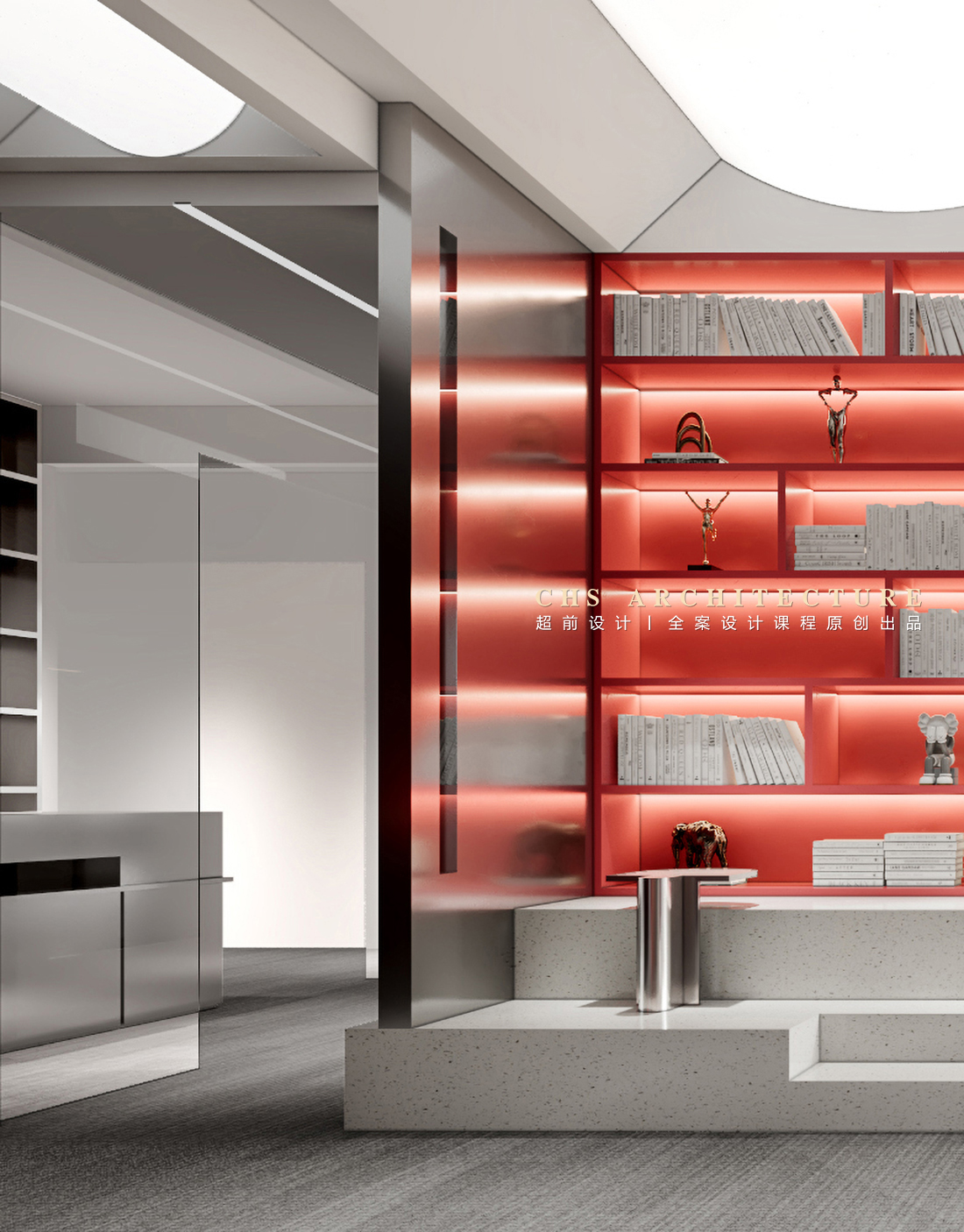 如日方升·办公室原创全案设计丨超前设计-27