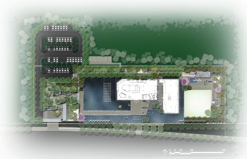 以现代山河之形雕琢极简 | 苏州融创金融街-15