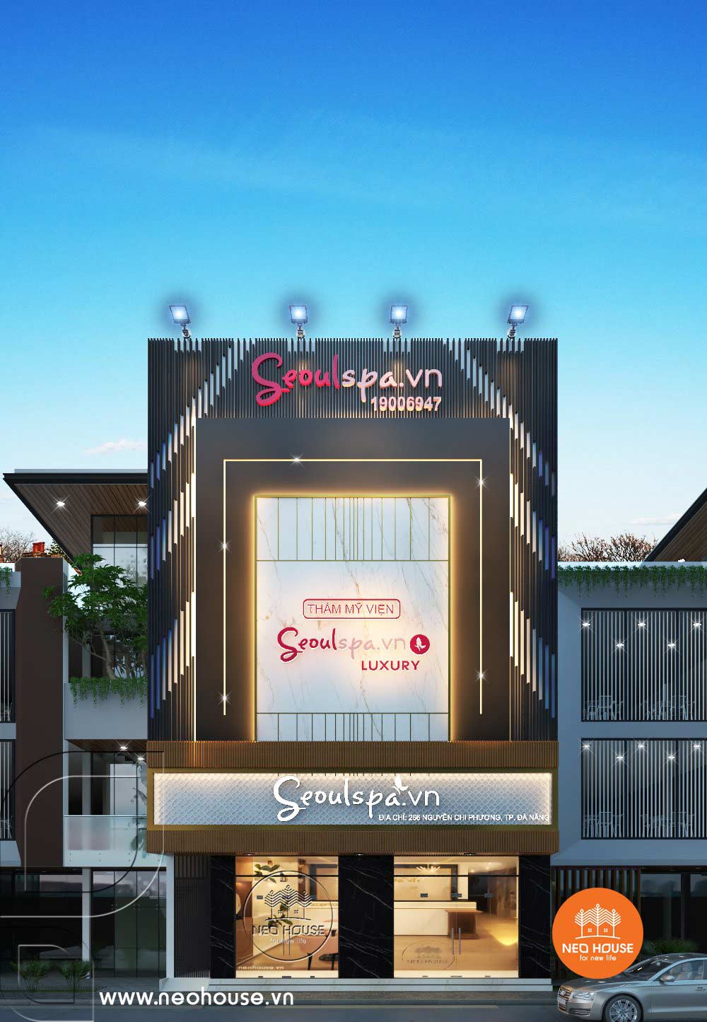 首尔 Spa 品牌店设计-7