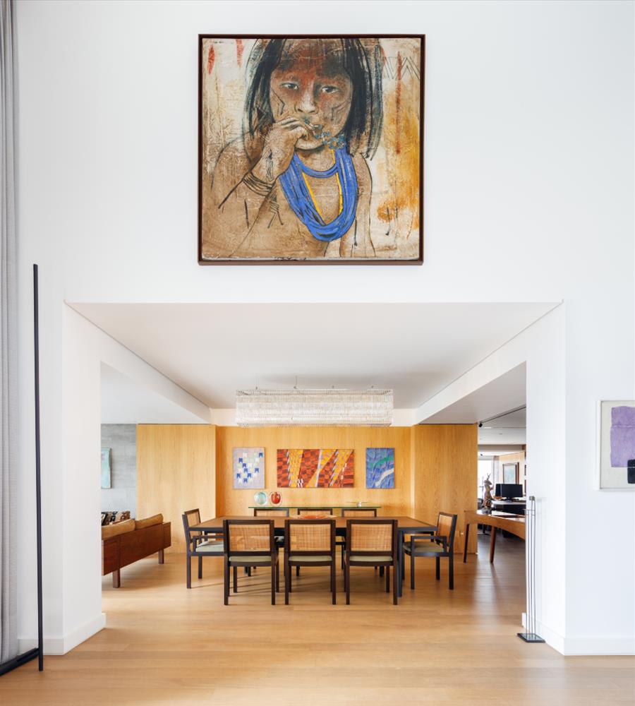 巴西 Alto de Pinheiros II 公寓 | 木质温馨现代住宅-1