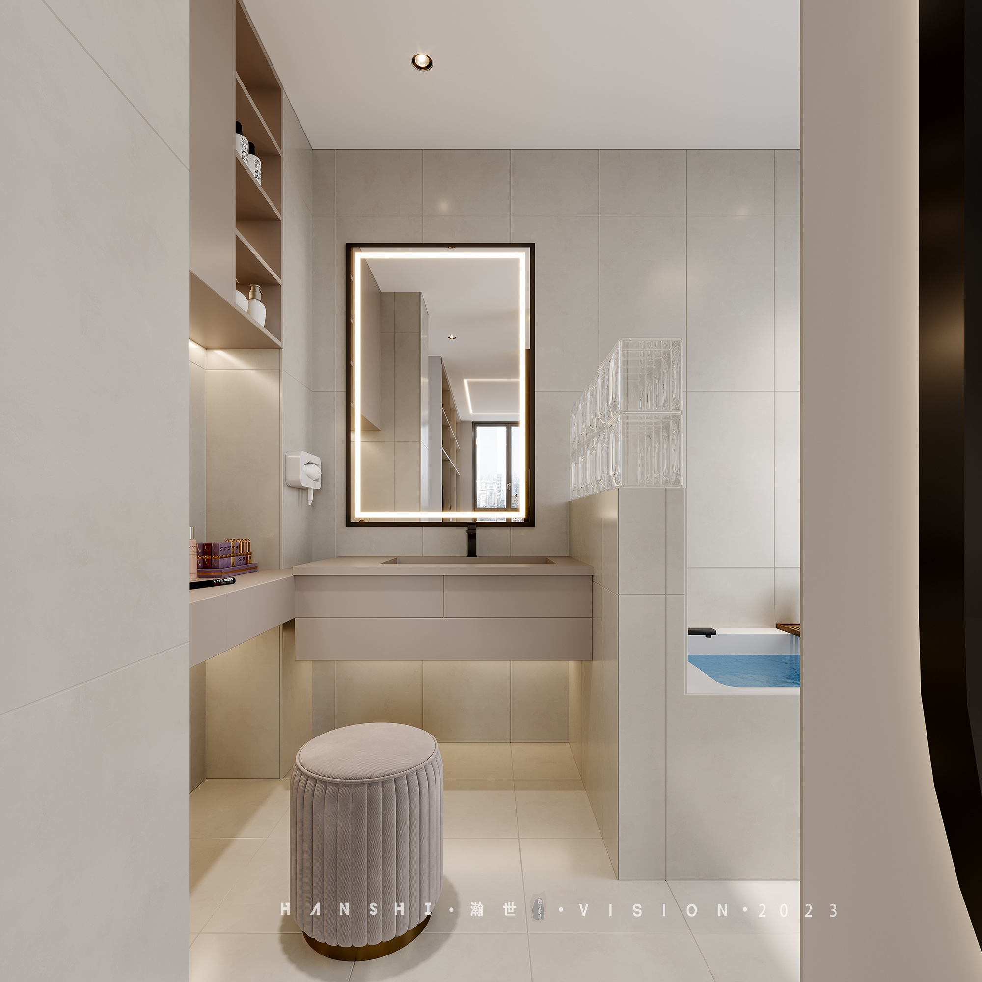 现代家装别墅一瀚世表现-6