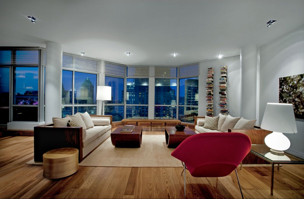 豪华别墅 现代风格[公寓] 舒适的国外高档公寓-7