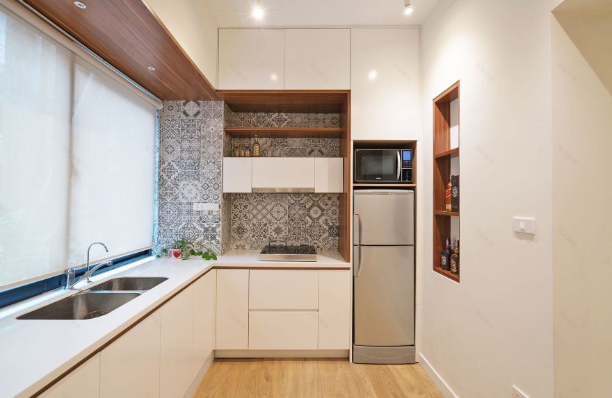 越南河内旧楼翻新,Idee Architects 打造明亮舒适家居空间-12