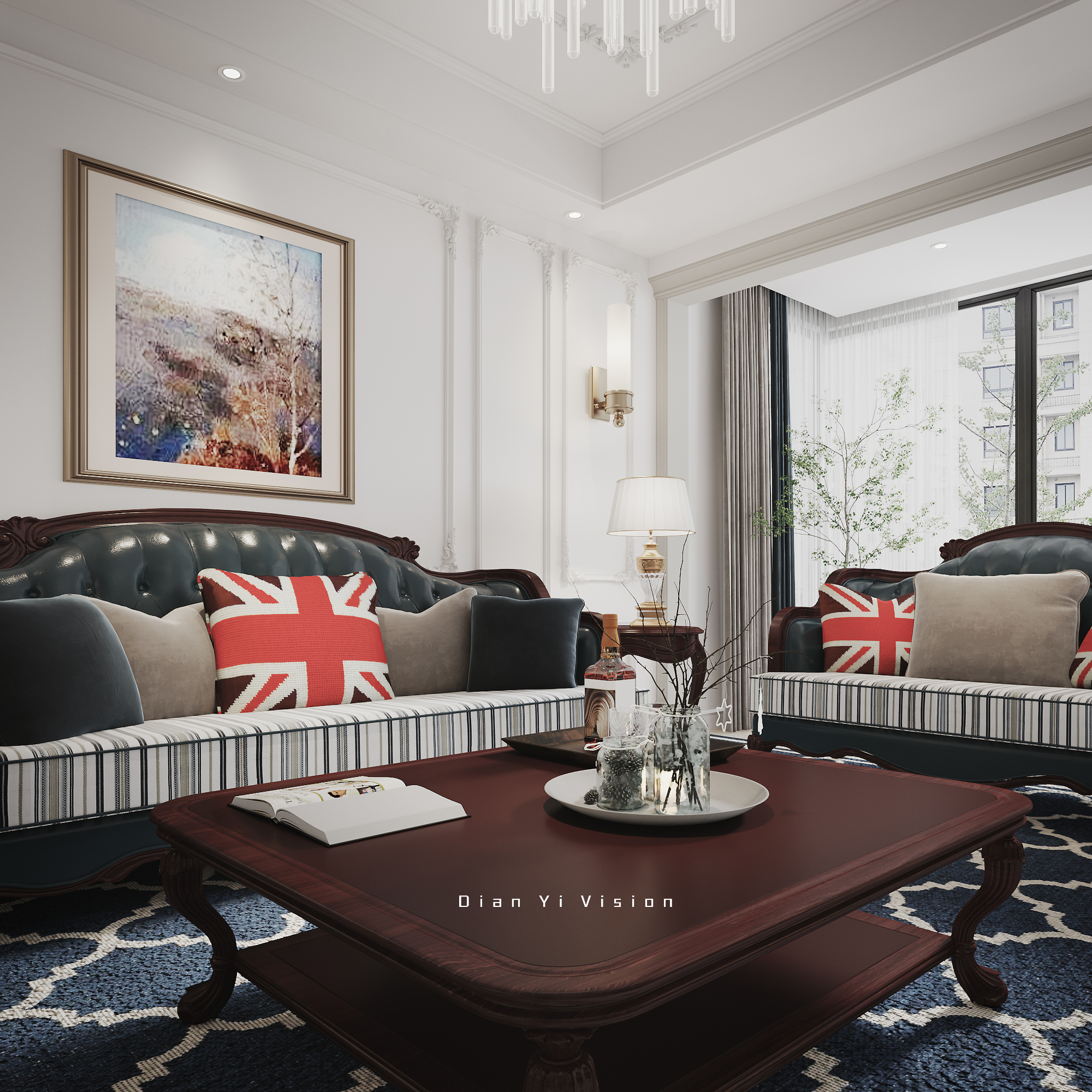 现代简约风平层设计-23