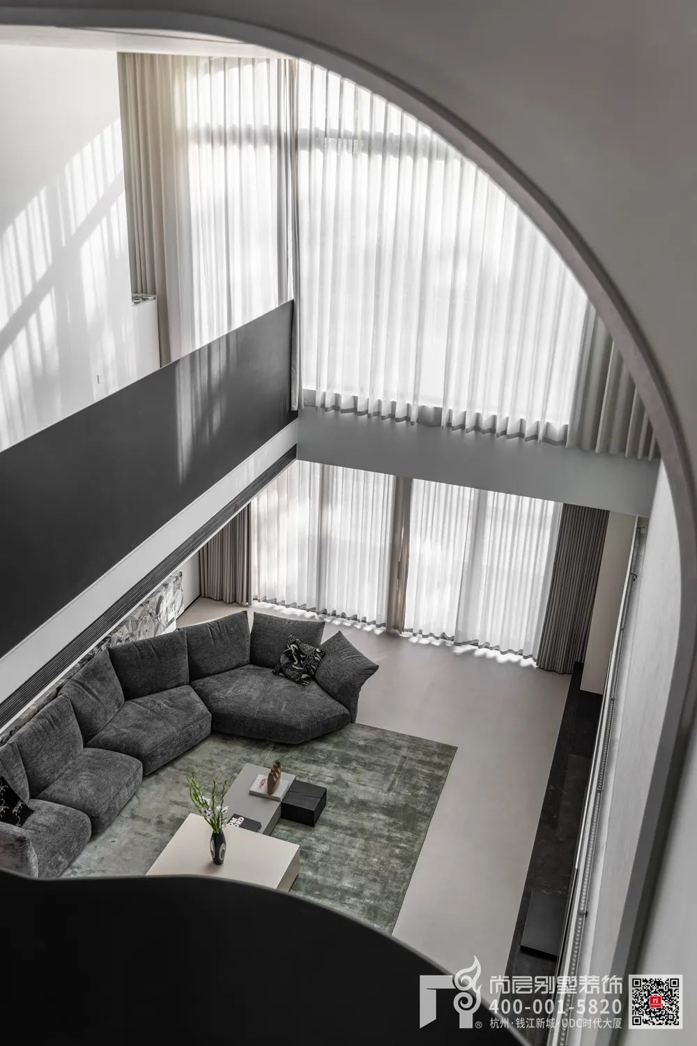 嘉兴宝石公馆现代简约别墅设计丨中国嘉兴丨杭州尚层装饰-22