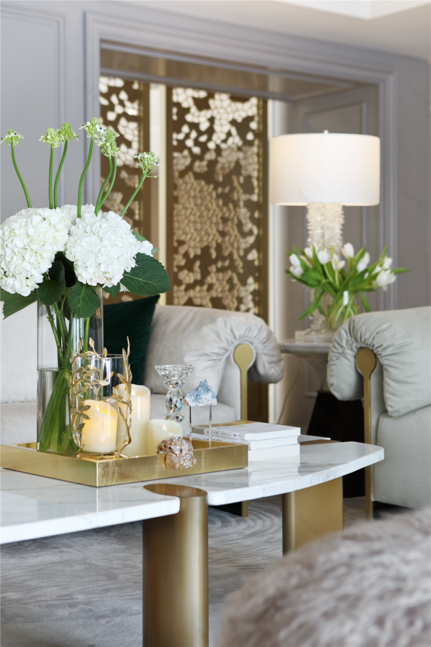 1600㎡法式奢宅,演绎浪漫艺术传奇-12