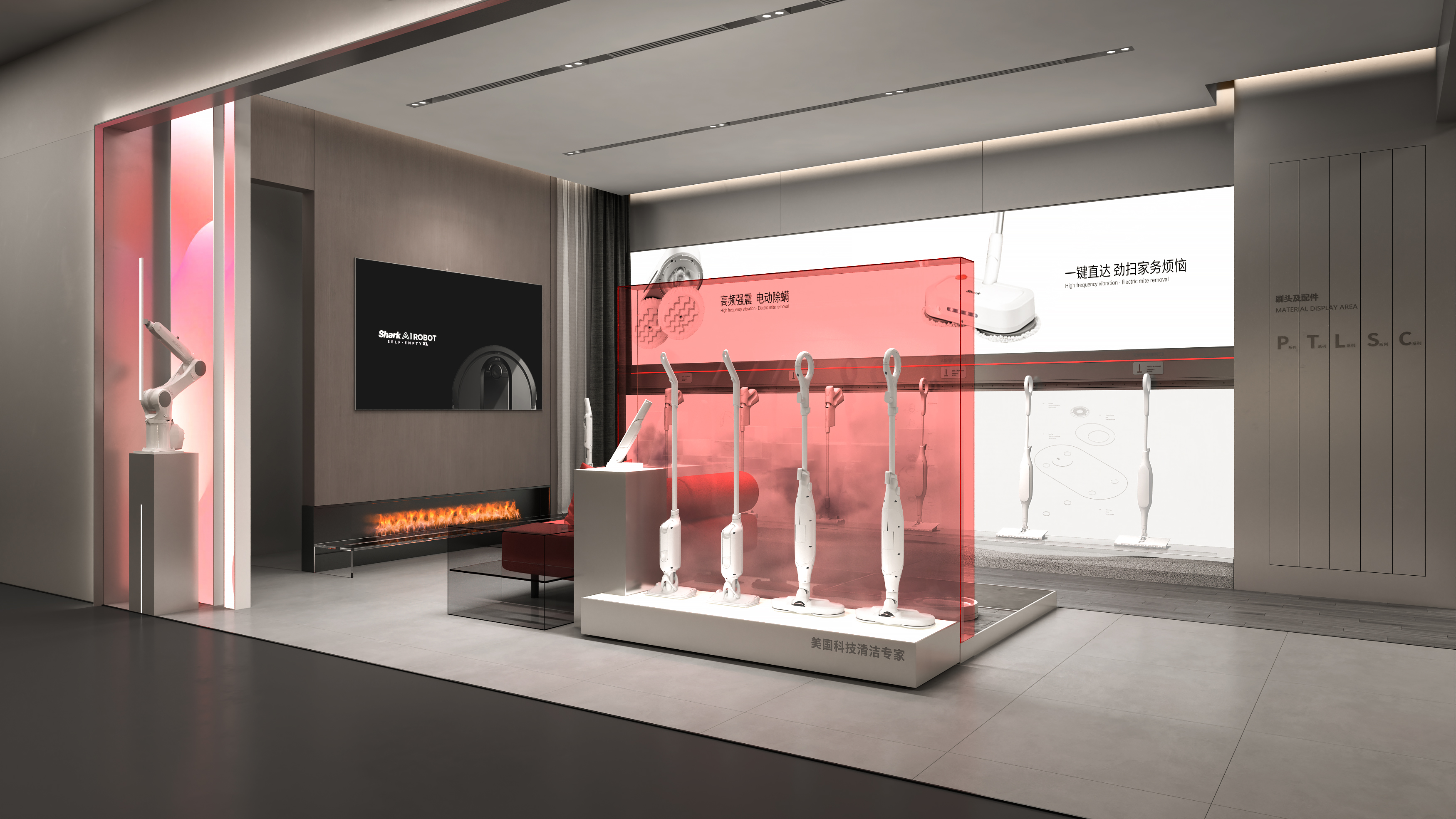 Shark旗舰店+标准店+体验区设计丨inDareSpace-23