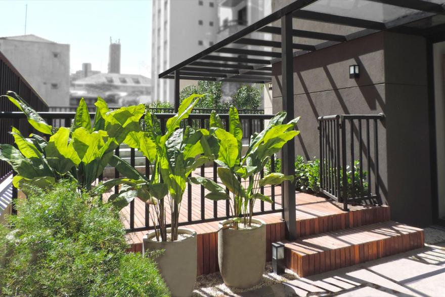 巴西圣保罗 Cobogó住宅楼 | 创新立面设计与环保材料完美结合-7