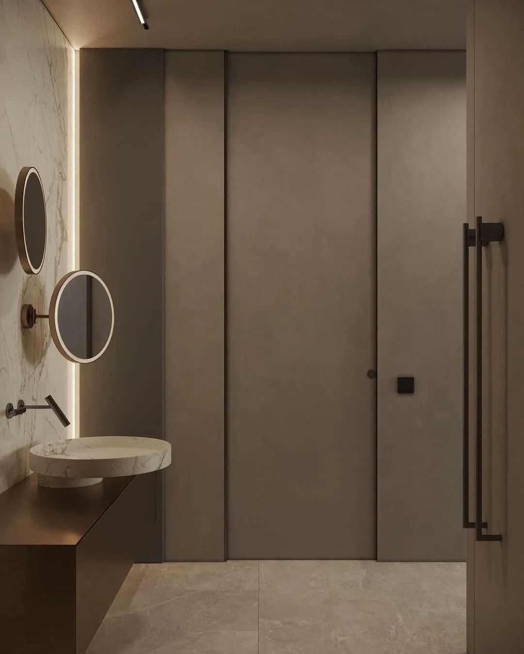 BISCAYNE BLVD 顶层复式极简主义设计丨ArtPartner Architects-52