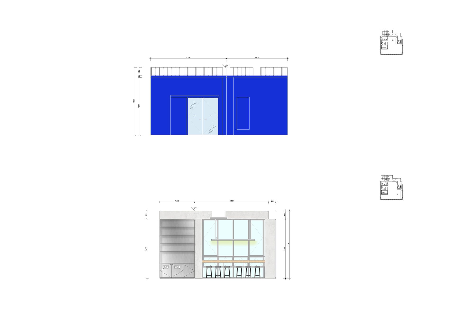 蓝月亮办公室丨韩国首尔丨G,O Architecture-29