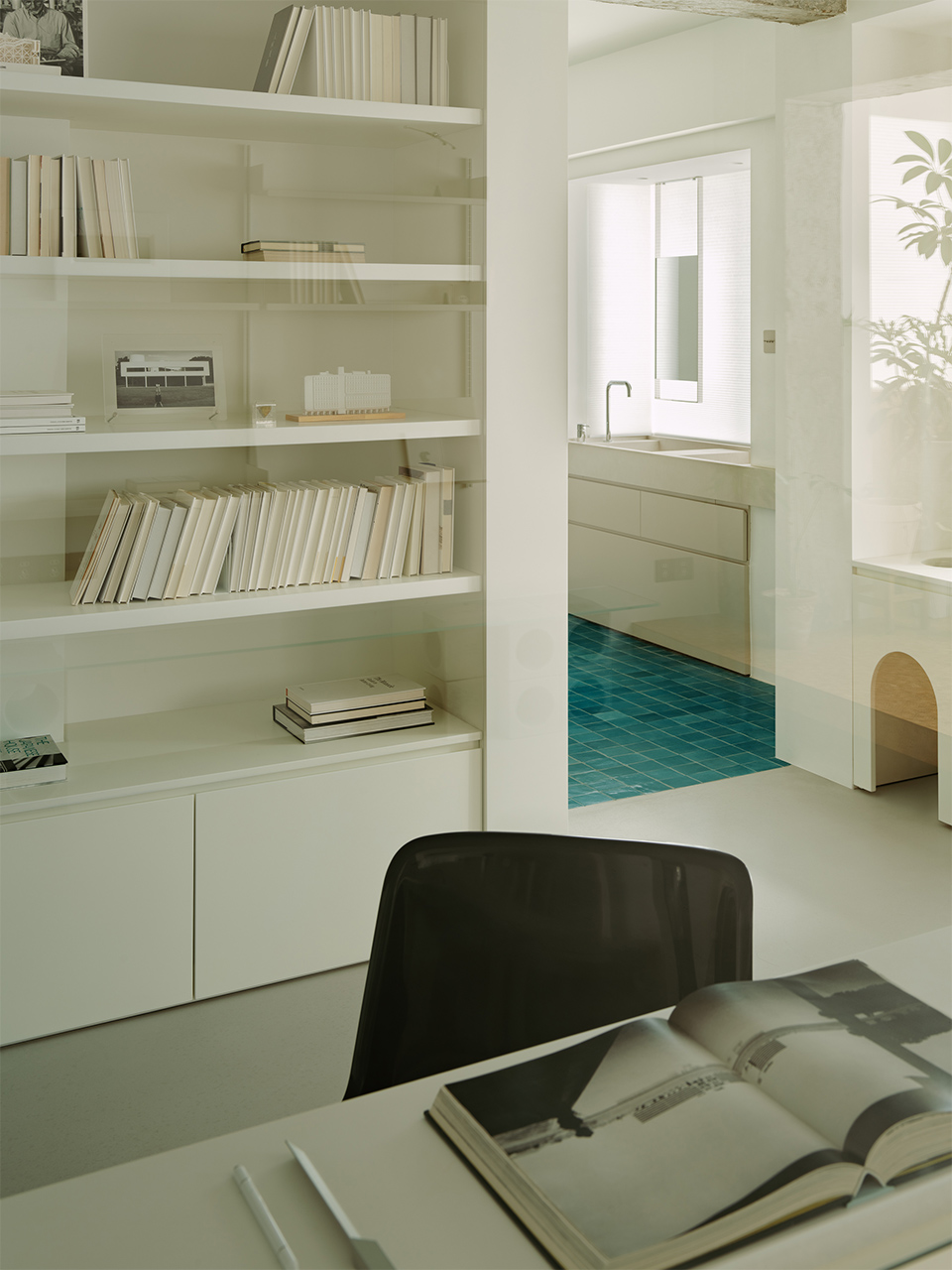 流动的日常:140㎡的双动线住宅丨中国深圳丨FUYUDI STUDIO-68