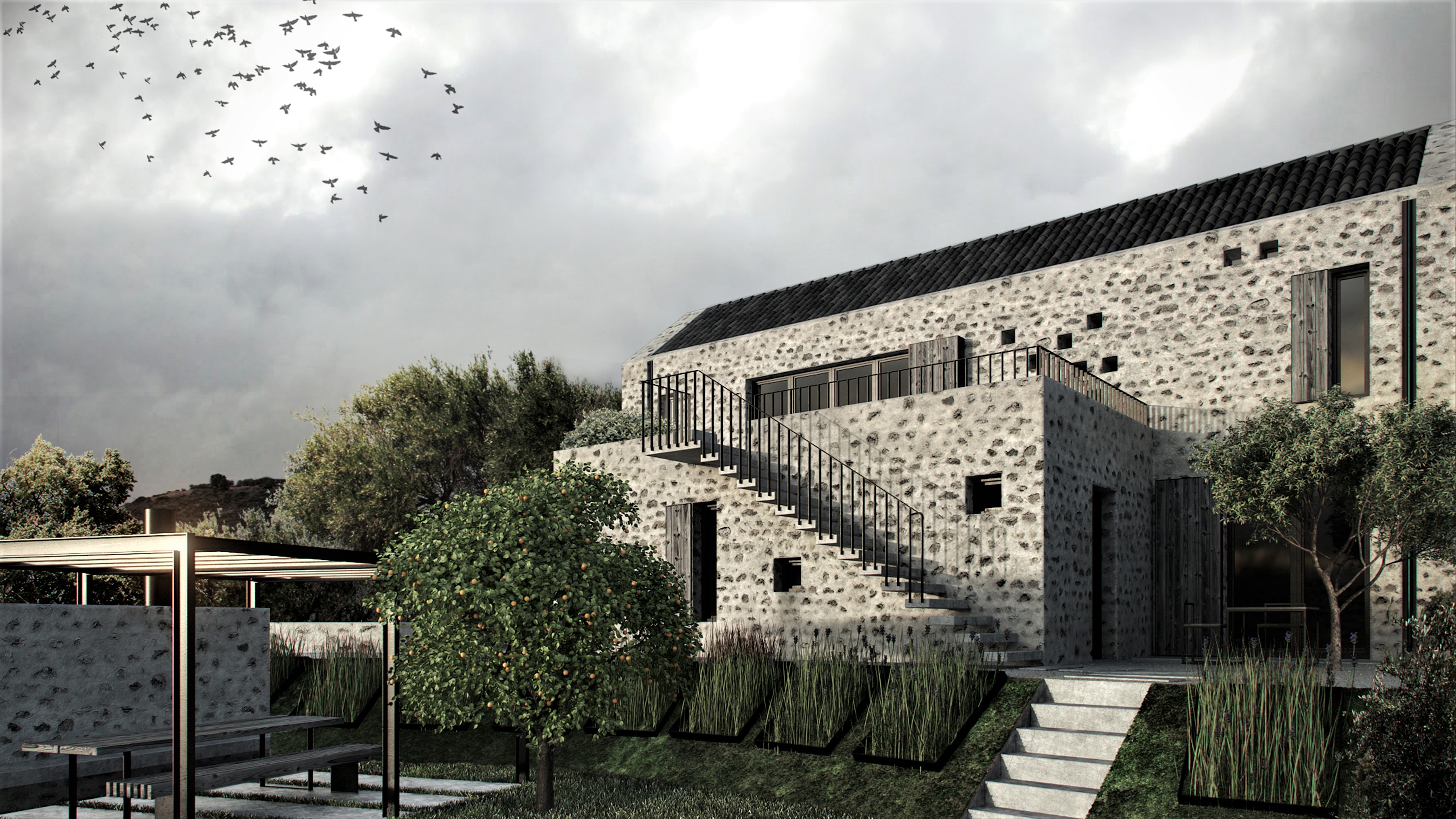 PeloponneseRuralHouse | 自然和谐的乡村别墅设计-87