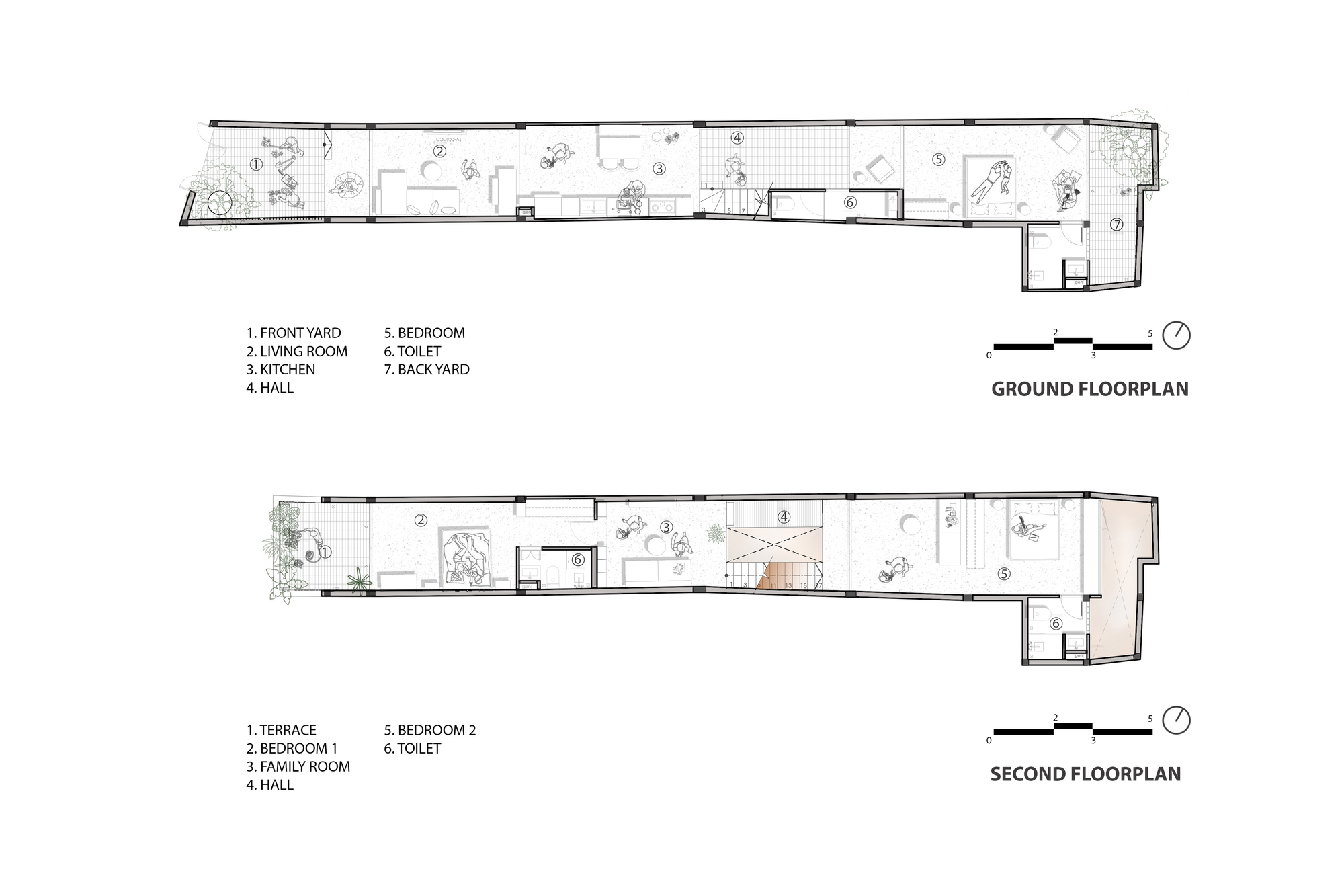 3x30 Introverted House / dmarchitects-21