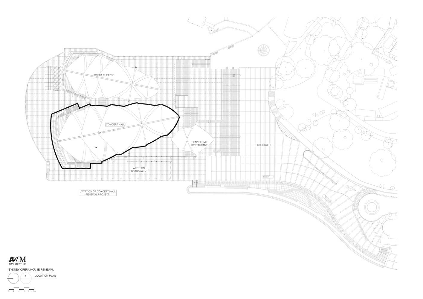 悉尼歌剧院音乐厅改造丨ARM Architecture-31