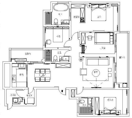 现代简约都市雅居 · 200㎡精装房的精致改造丨中国杭州丨铭品装饰 翡曼软装-18