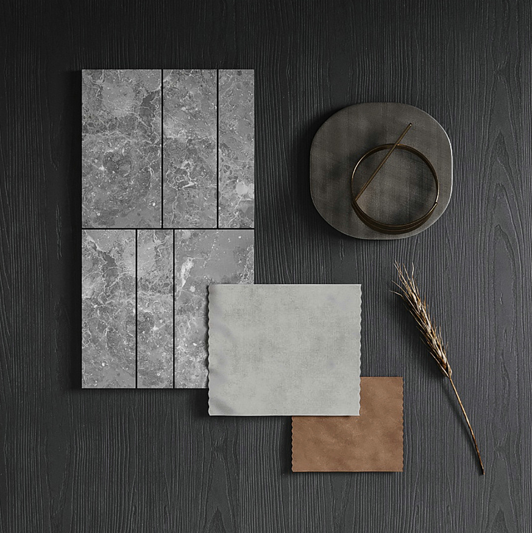 高级色系公寓设计-1