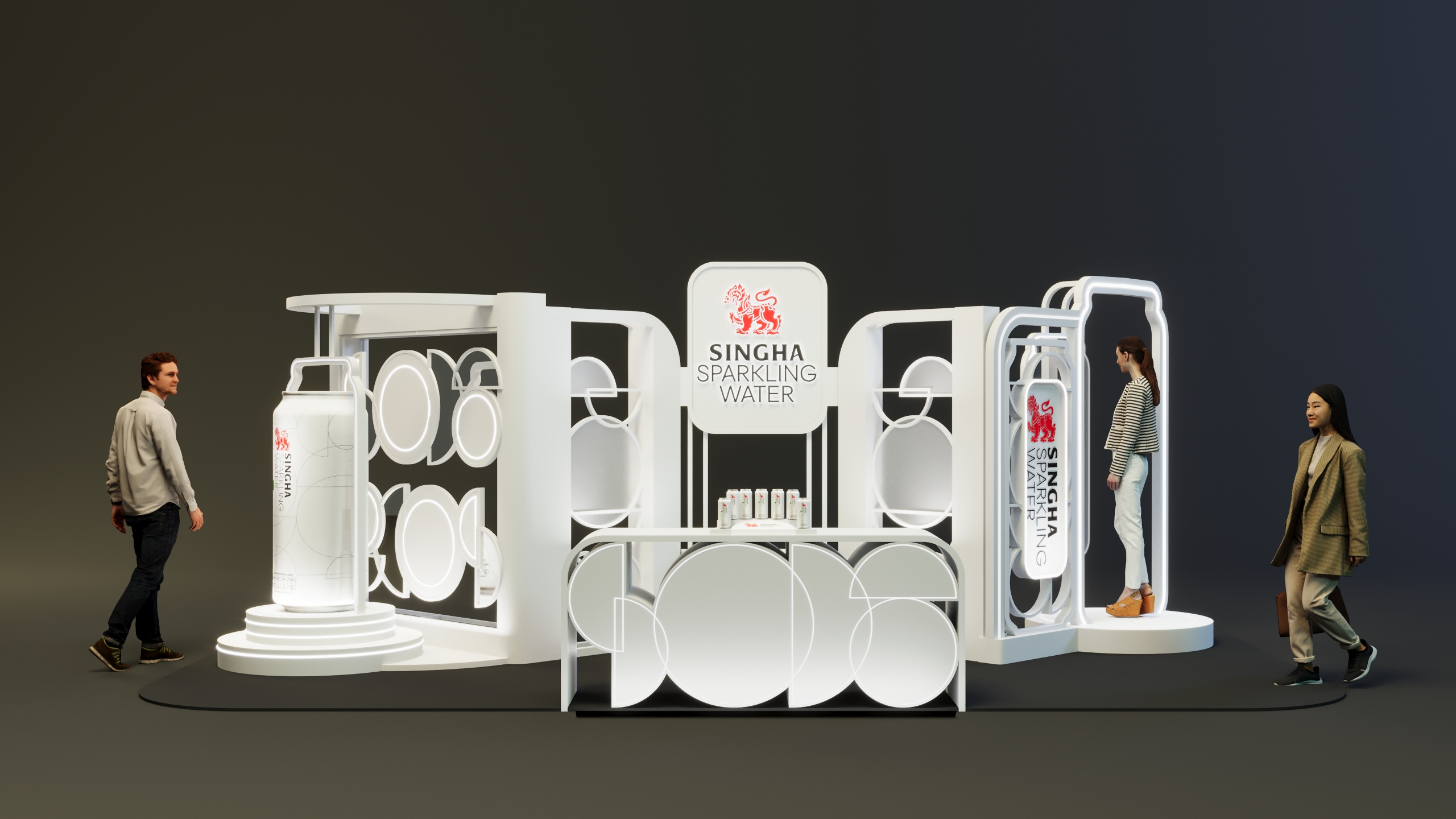 Singha Sparkling Water – Experiential Activation Design-0
