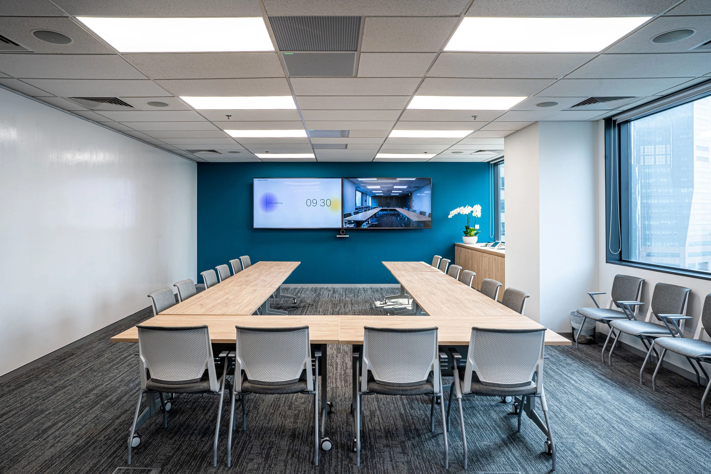 新加坡 Forrester 办公室·现代环保的协作空间-23