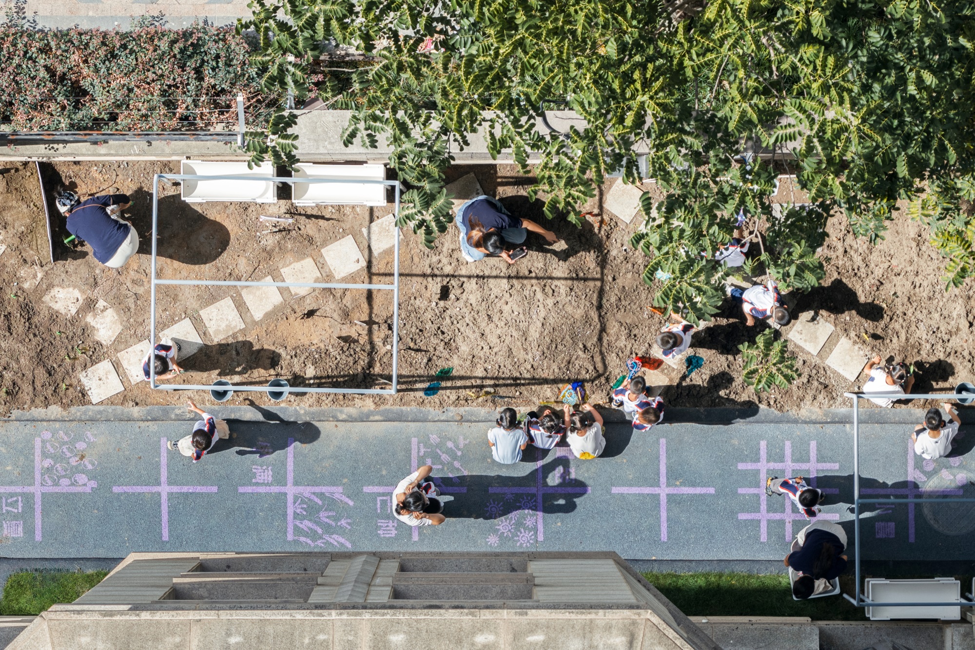 飞行棋幼儿园(上海市徐汇区科技幼儿园文定园景观提升)丨中国上海丨VIA维亚景观-82