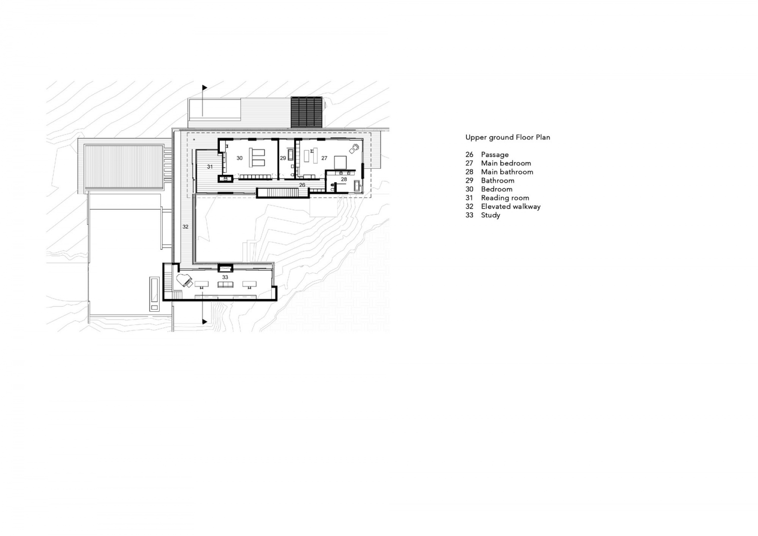 南非斯泰伦博斯山坡上的现代农舍丨GASS Architecture Studios-49