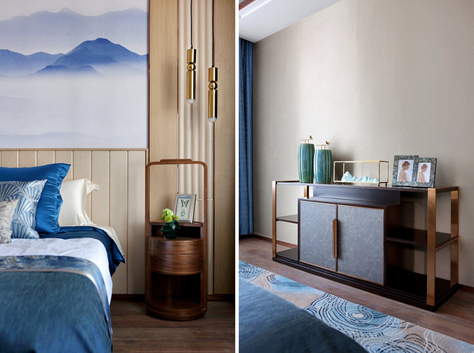 新中式风格大户型装修设计 | 传统与现代的完美融合-26