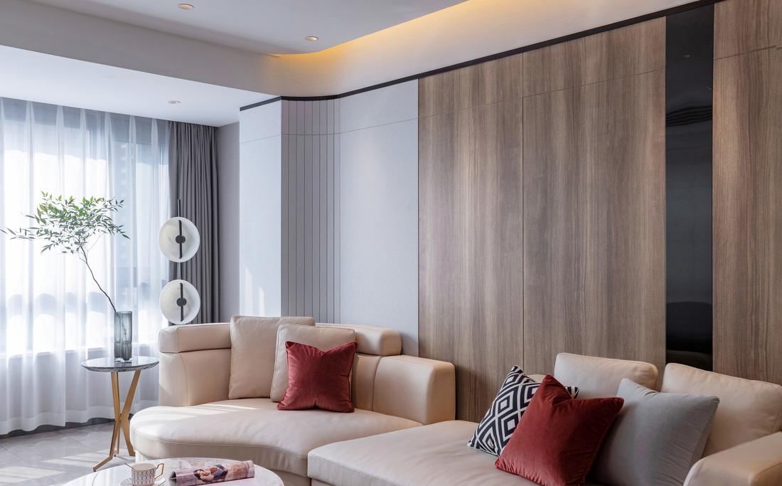 弗洛拉的遇见·时尚优雅的轻奢格调平层设计-3