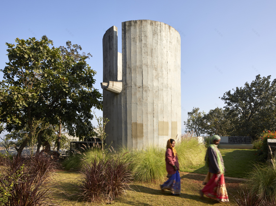 侧面阳台屋丨印度丨Malik Architecture-53