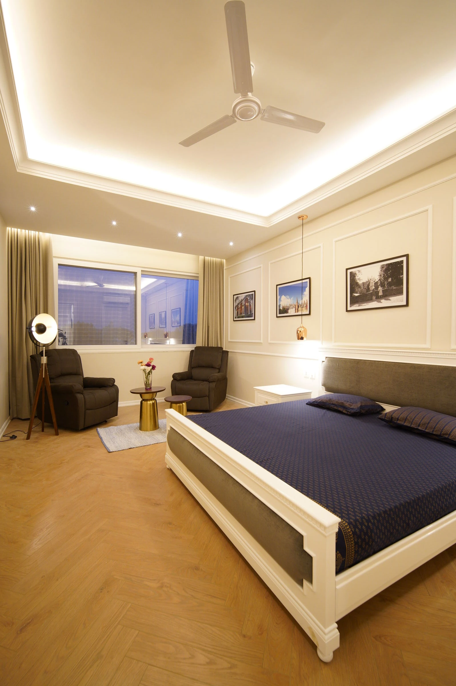 融合 Delhi 历史韵味的现代公寓设计-13