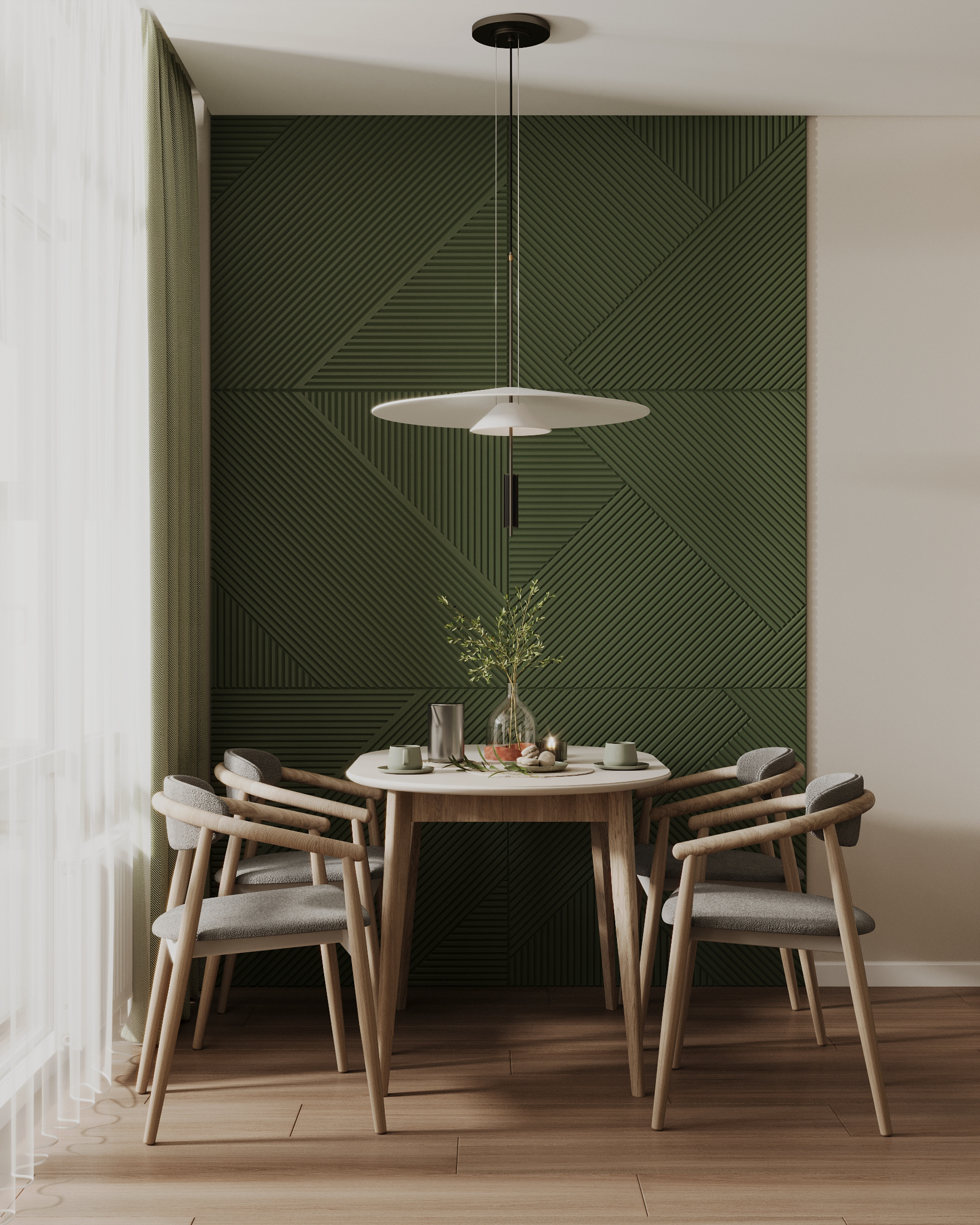 Kitchen-living room I Warm Contemporary-20