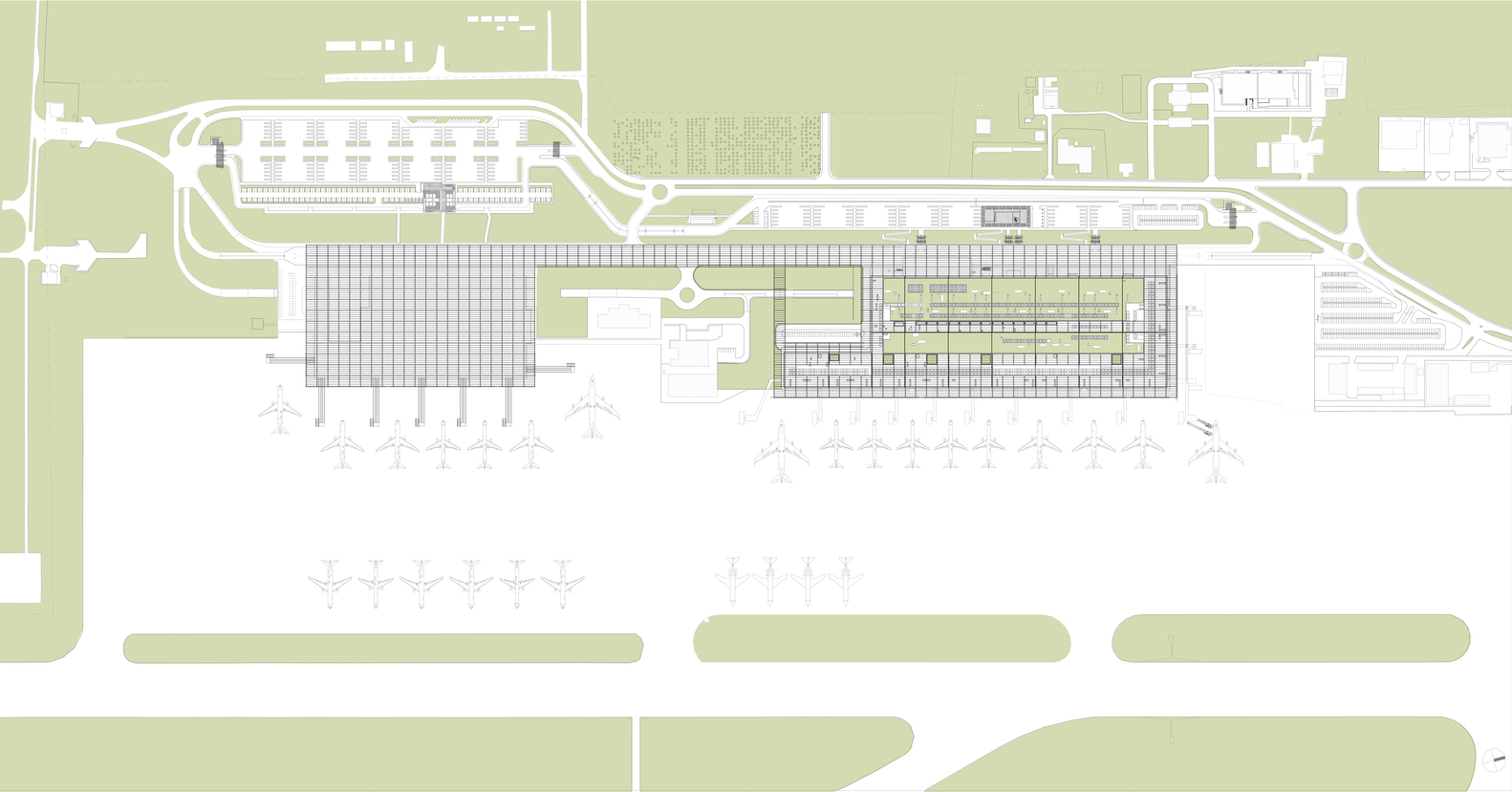 Dalaman International Airport Terminal II | 智能遮阳与可持续设计完美融合-16