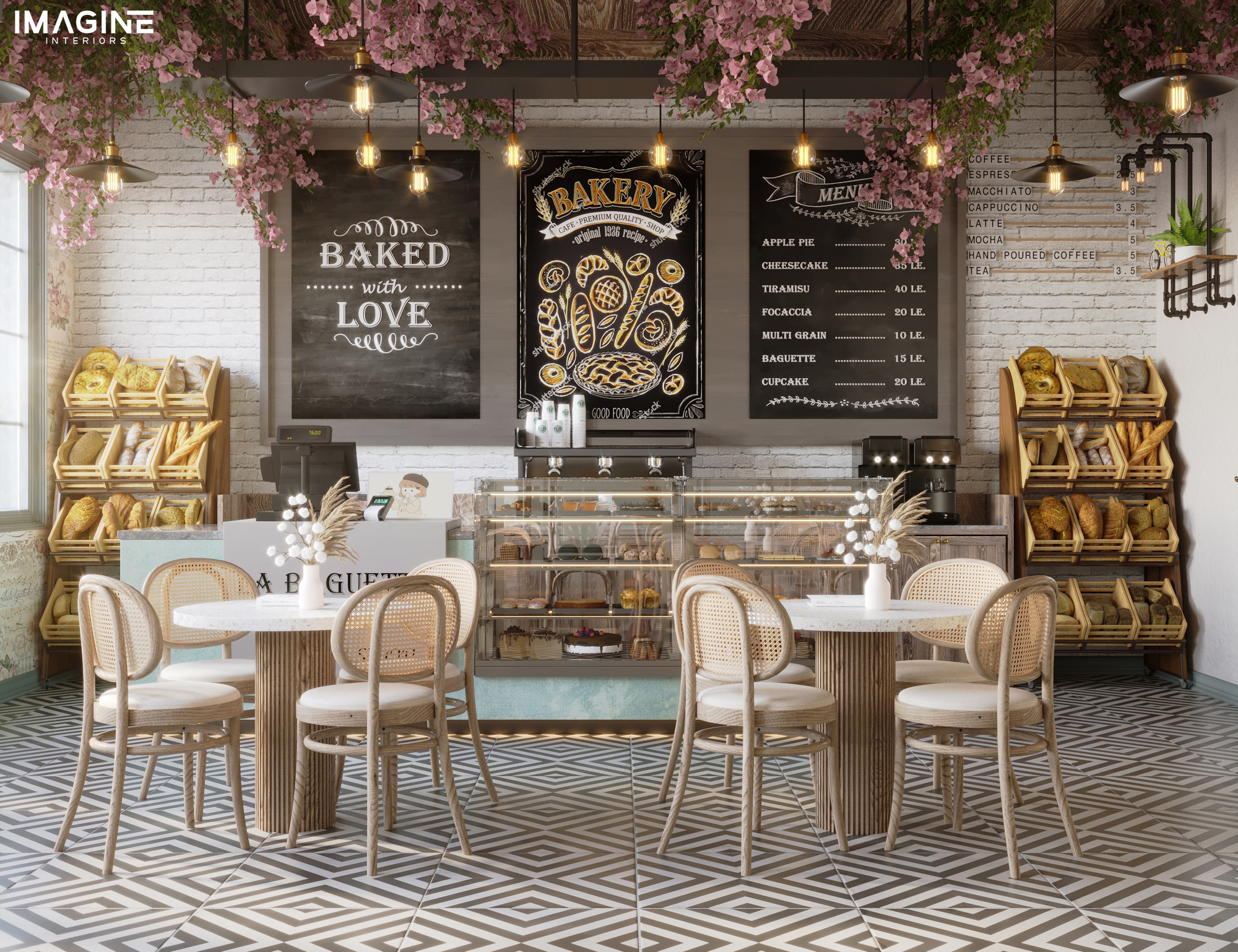 VINTAGE BAKERY 室内设计丨IMAGINE INTERIORS-5