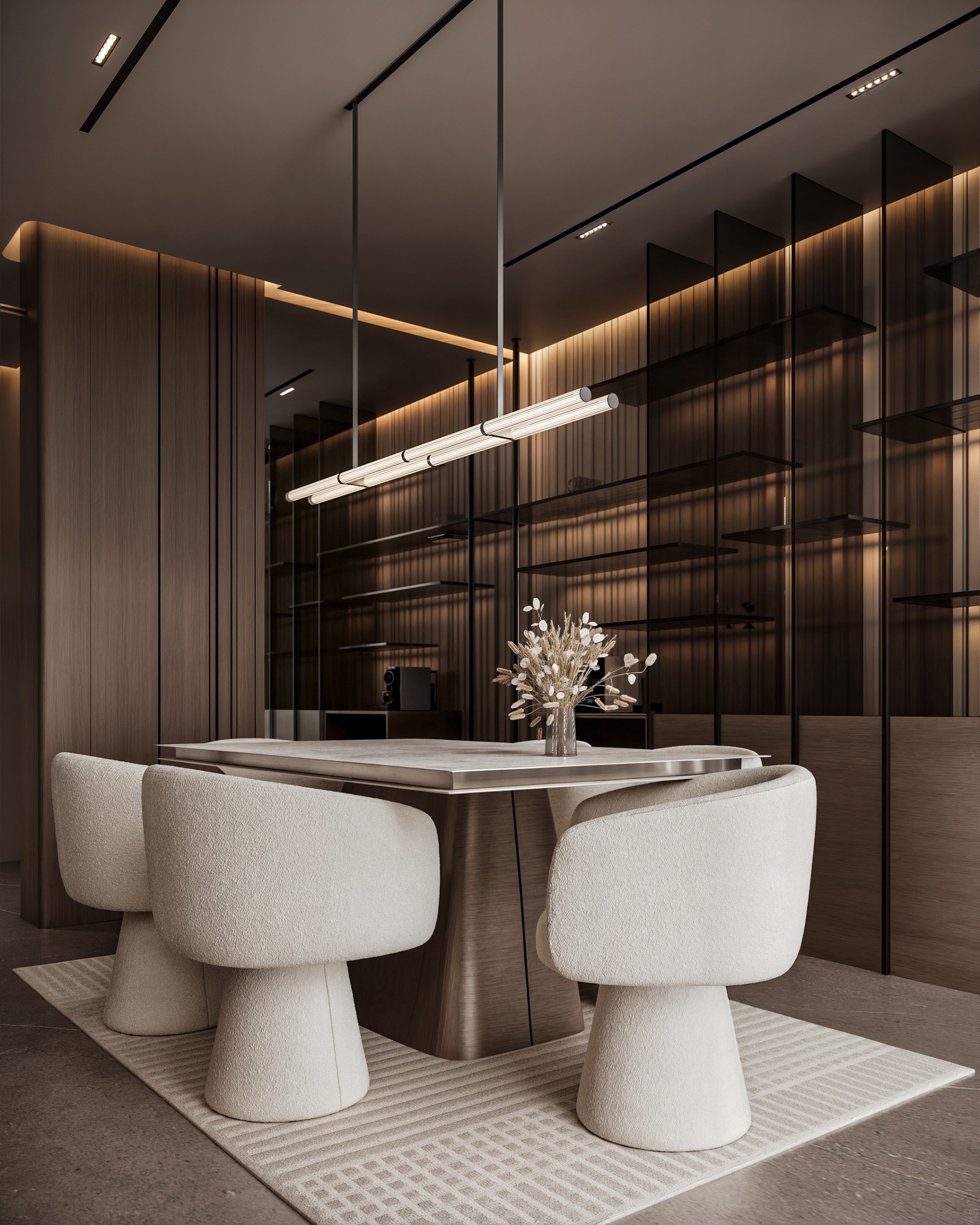 THE TIMELESS LOUNGE: WHERE NEUTRALS MEET MODERN LUXURY-7