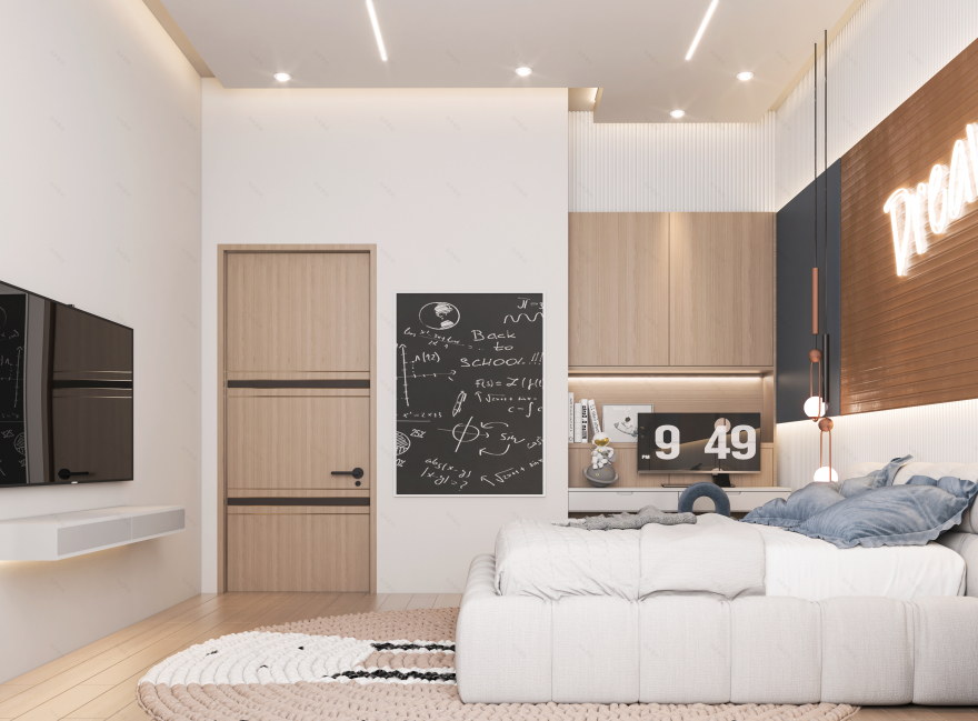 男孩房室内设计丨KT_DESIGN STUDIO-20