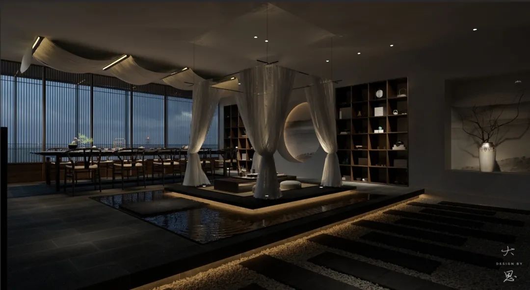 武汉茶室设计 | 传统与现代的完美融合-10