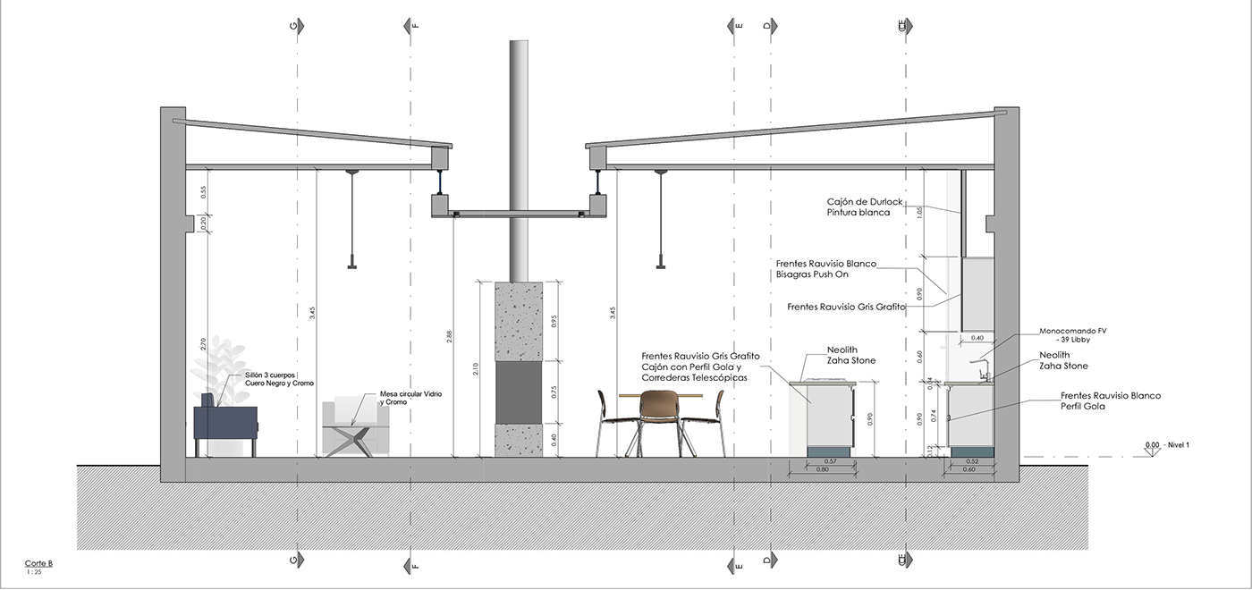 Anastasiya Gushchina丨别墅丨Interior Design, Visualization & Technical Plans-4