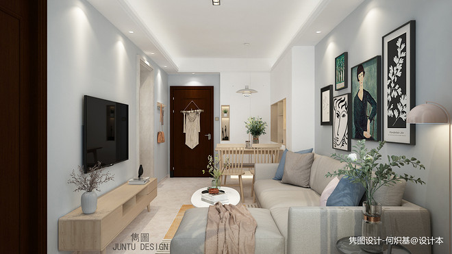 广州市祈福缤纷汇55㎡甘小姐宅丨中国广州-17