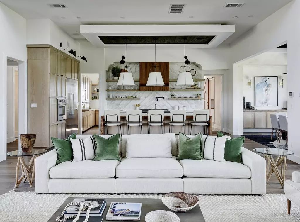 自然绿++ 白色，打造奢华空间设计-24