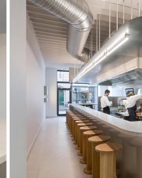 gasoline grill burger shop Studio David Thulstrup