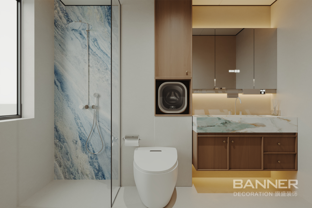 175㎡现代与中古的邂逅丨杨文标-38