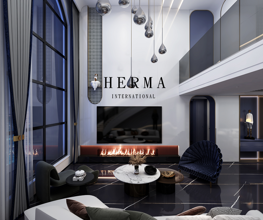 荆州书香四季城 | 200㎡高级感空间设计-19