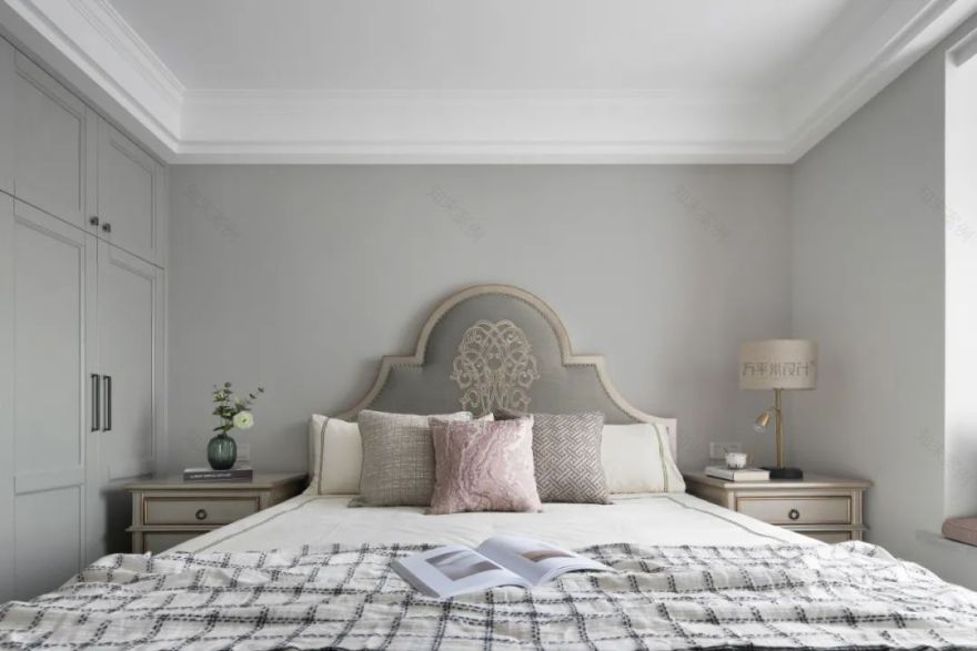 金福苑 82㎡美式混搭,复古与轻奢的完美融合-60