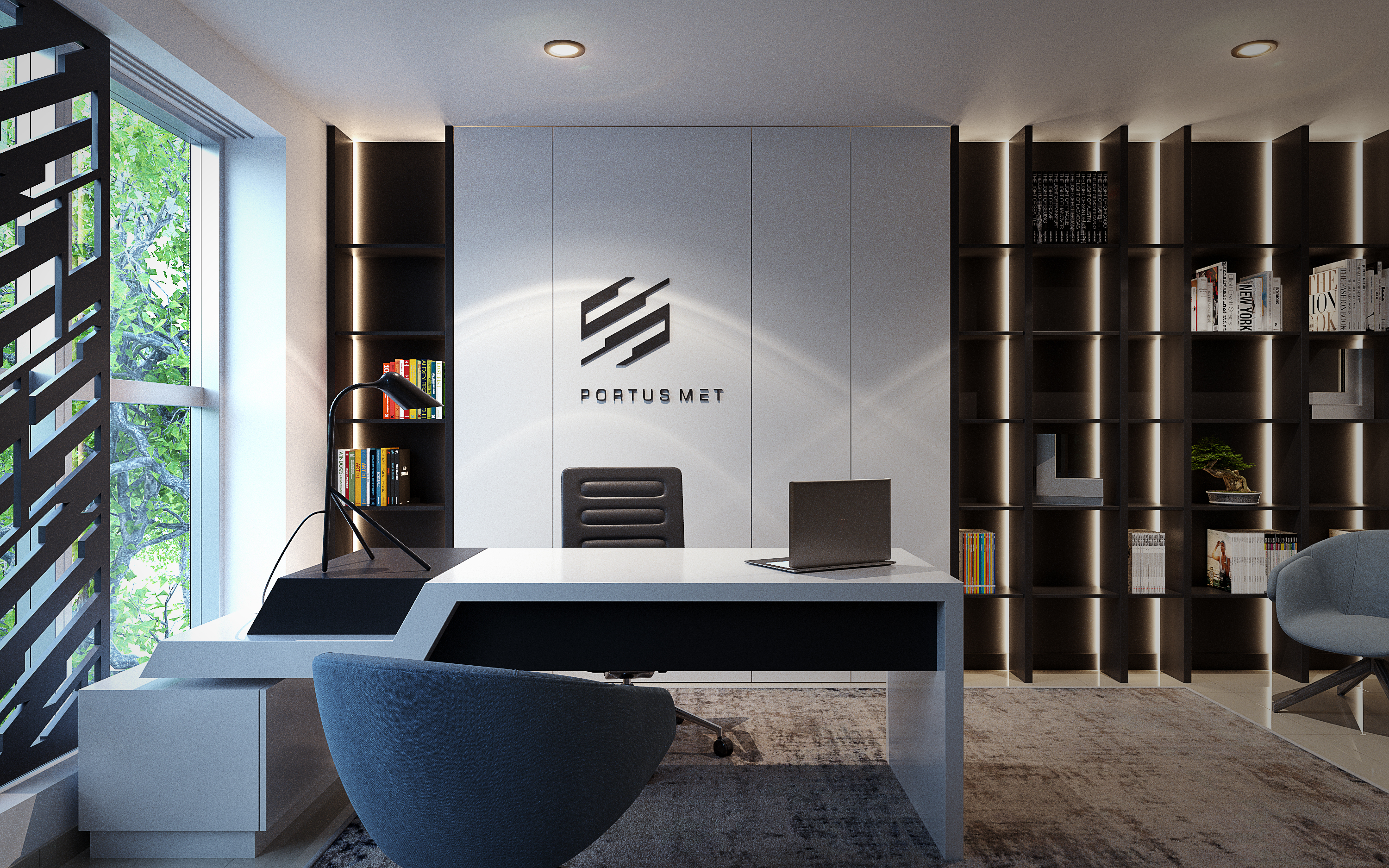Portus Met 行政办公室设计丨1250-12
