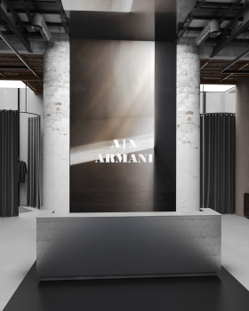 Armani clothing store