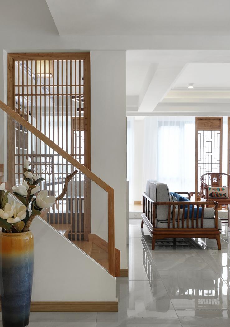 东方美居设计 · 别墅 · 新中式 + 简约 + 禅意 DS 风 · 浦江华侨城-19