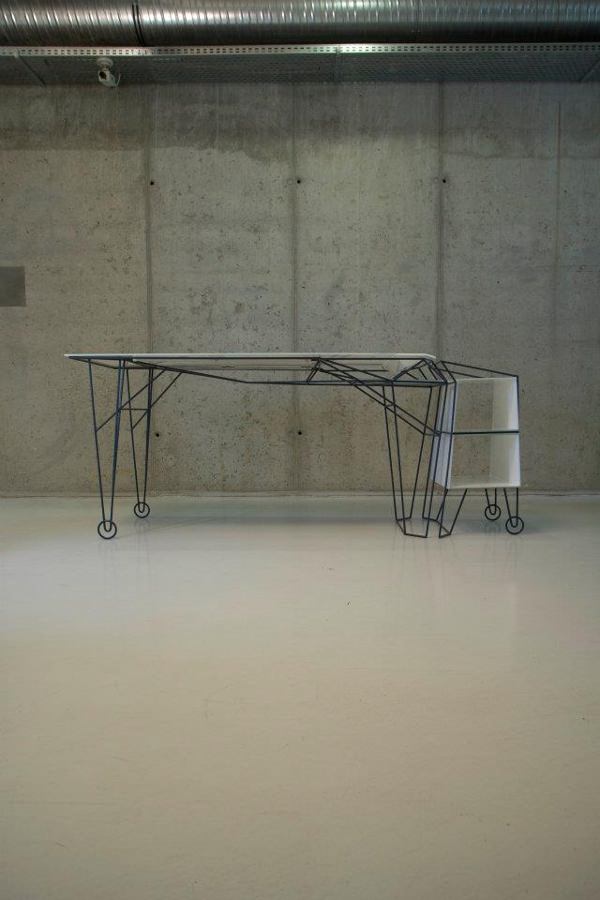 Palos几何办公桌丨David Hutira-15