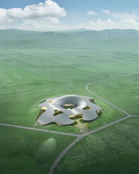 白银库伦草原火山国家地质公园游客中心丨蒙古丨PLAT ASIA