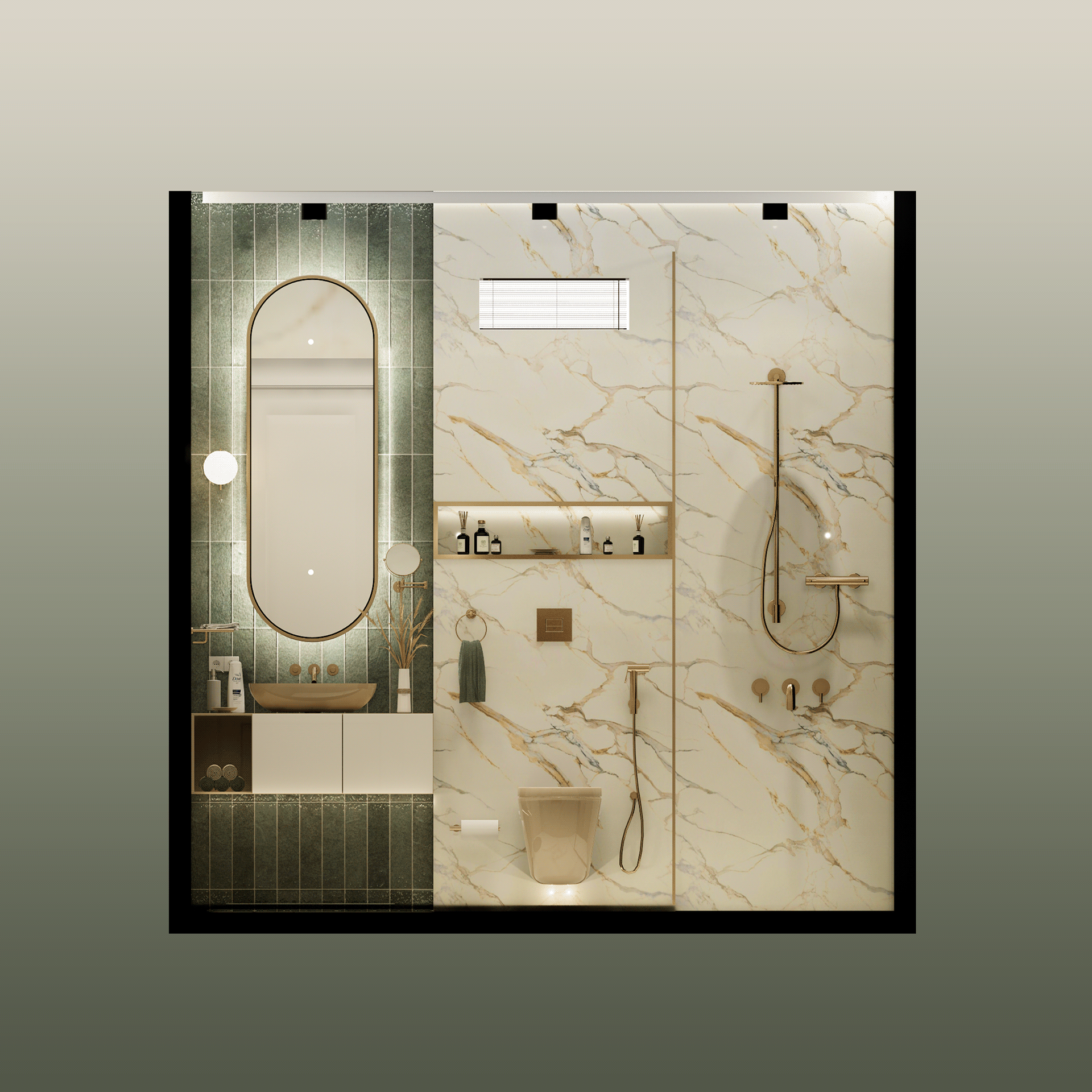 豪华洗手间设计丨tahseen.jamal-12